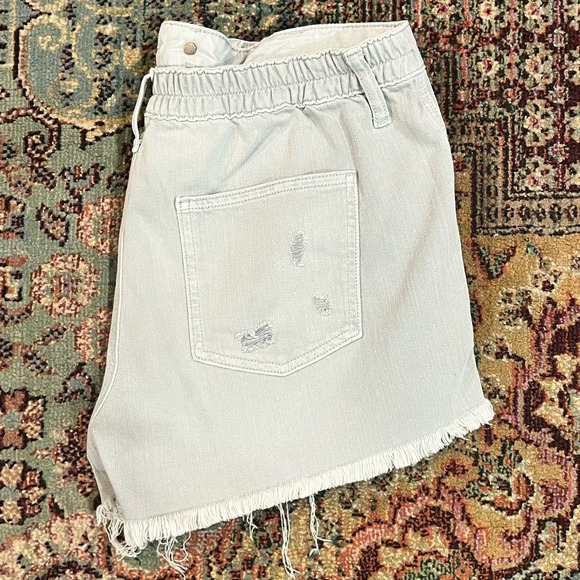 FINAL PRICE Aerie Light Wash Shorts - Picture 1 of 6